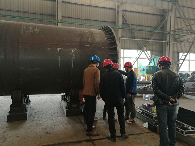 風電塔筒殘余應力檢測